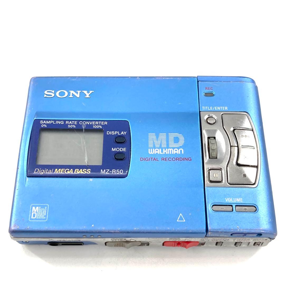 SONY ソニー MDウォークマン MDプレーヤー MZ-R50 動作確認済
