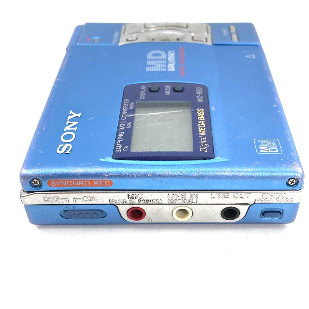 SONY ソニー MDウォークマン MDプレーヤー MZ-R50 動作確認済