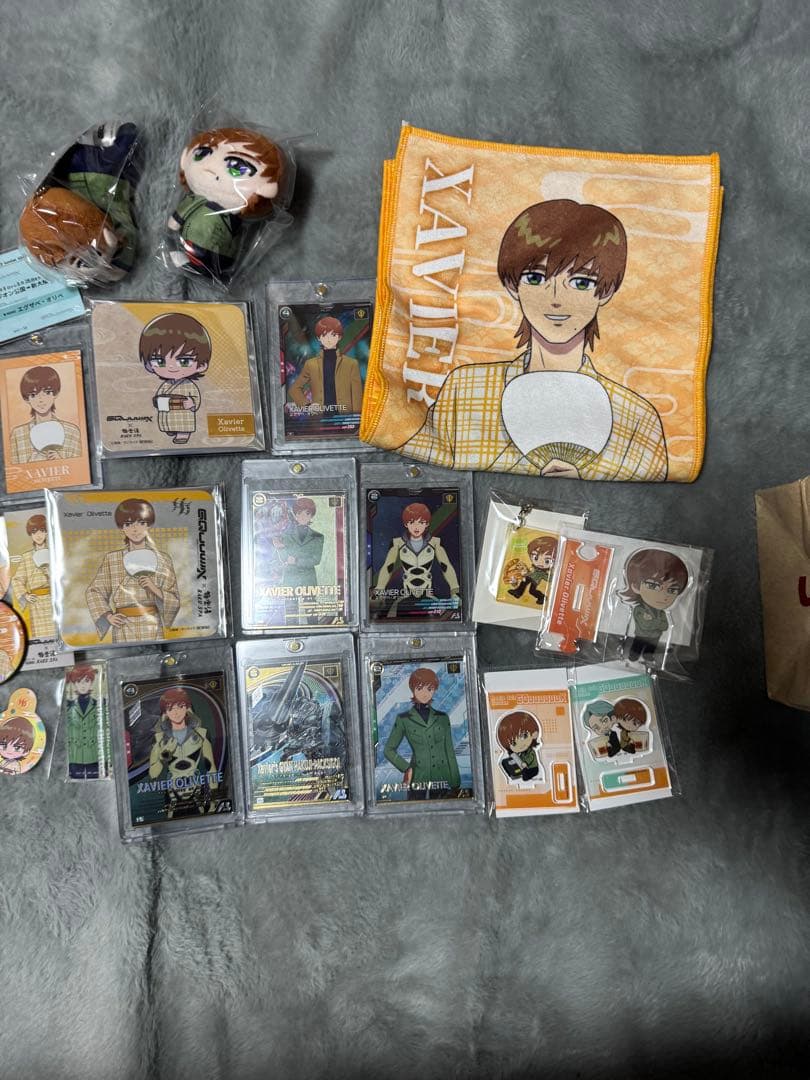 ガンダム GQuuuuuuX エグザベ・オリベ グッズセット