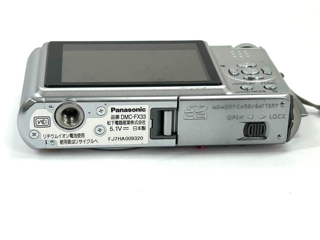 ej 25M10230 パナソニック ルミックス DMC-FX33 稼働品