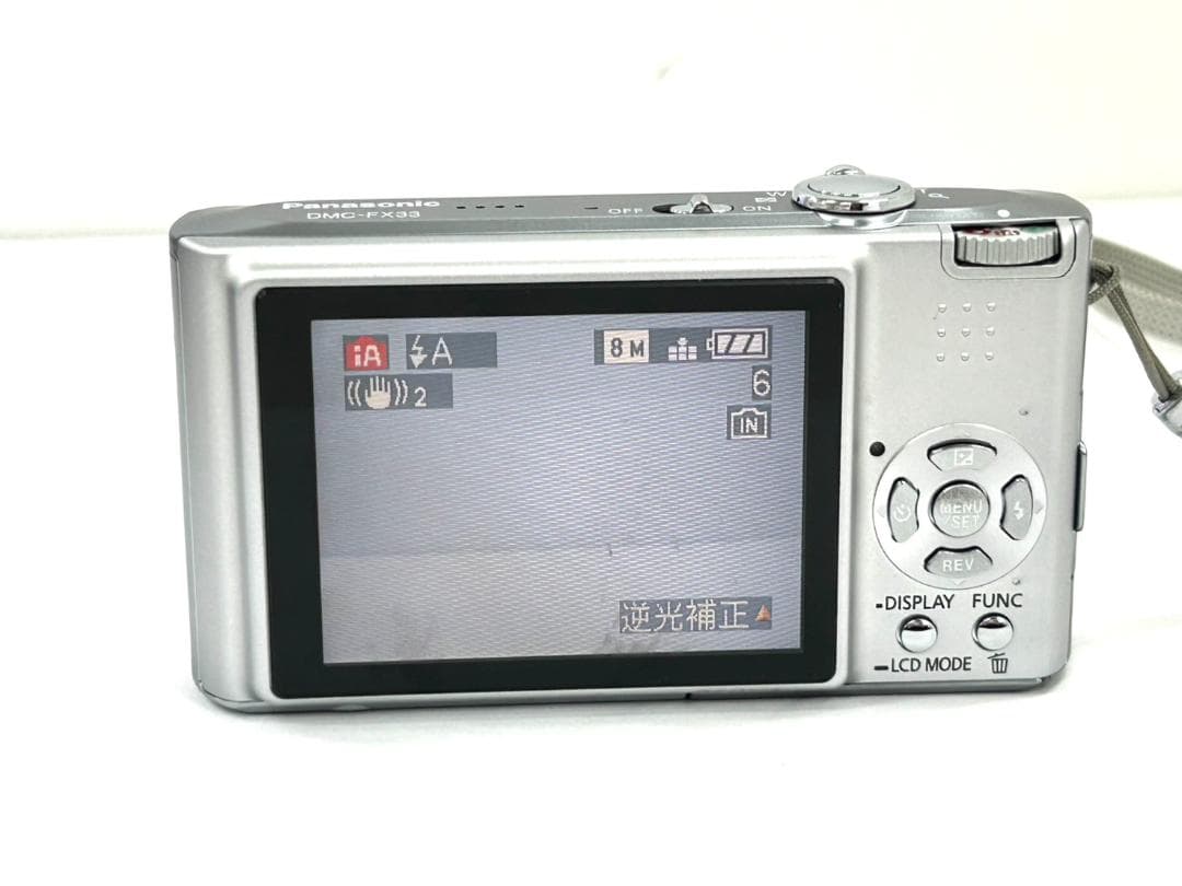 ej 25M10230 パナソニック ルミックス DMC-FX33 稼働品