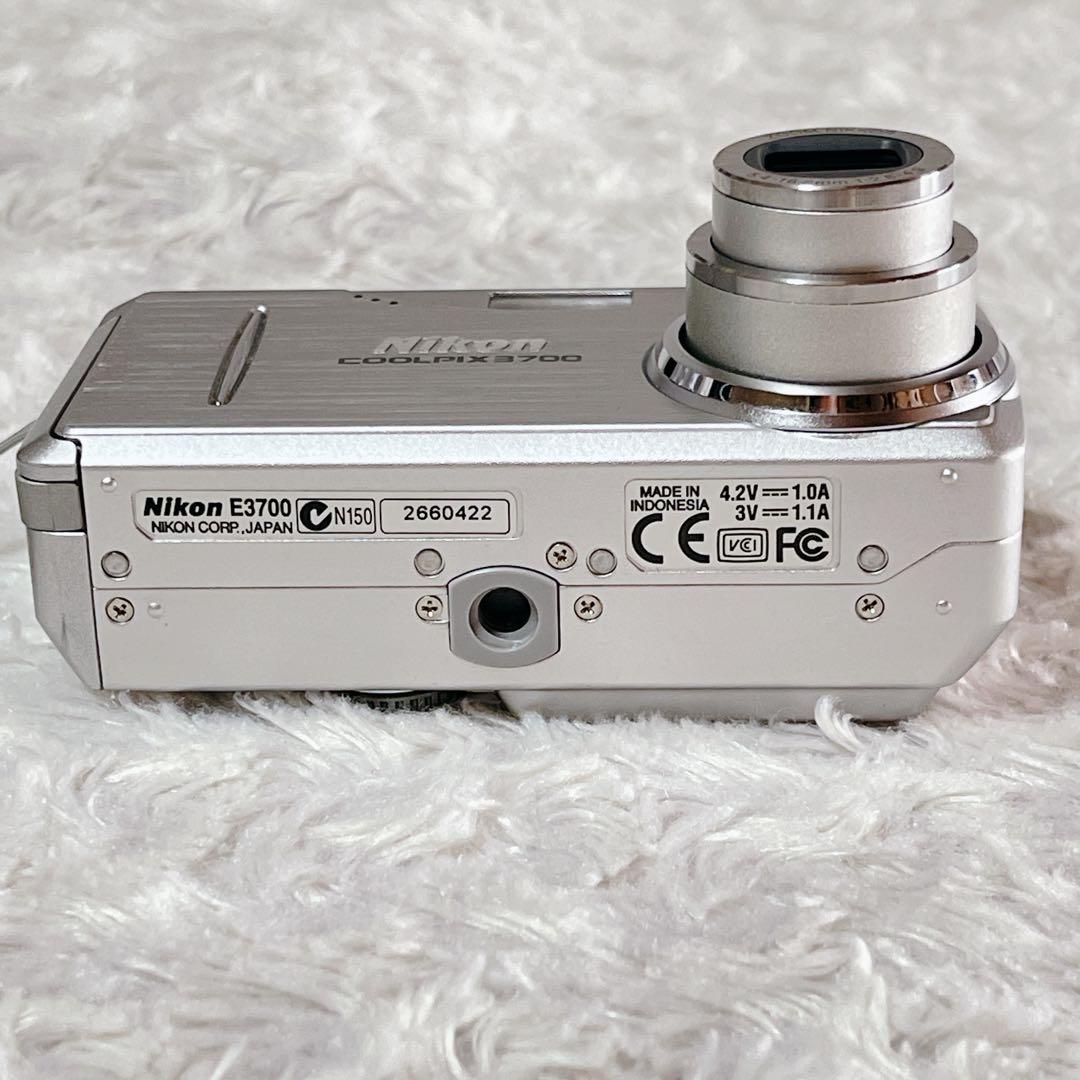 【美品】Nikon COOLPIX 3700 動作確認済み オールドデジカメ