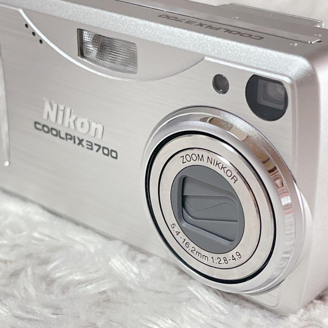 【美品】Nikon COOLPIX 3700 動作確認済み オールドデジカメ