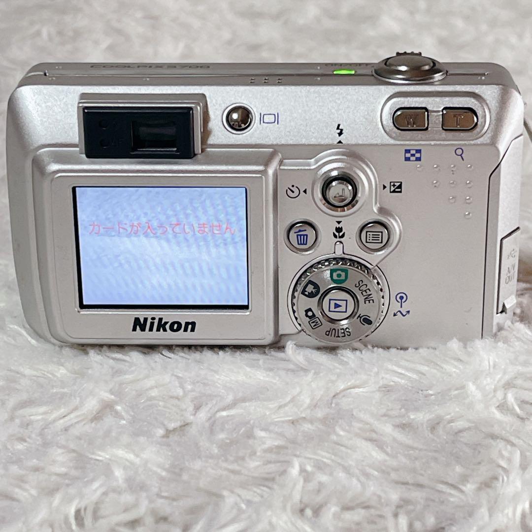 【美品】Nikon COOLPIX 3700 動作確認済み オールドデジカメ