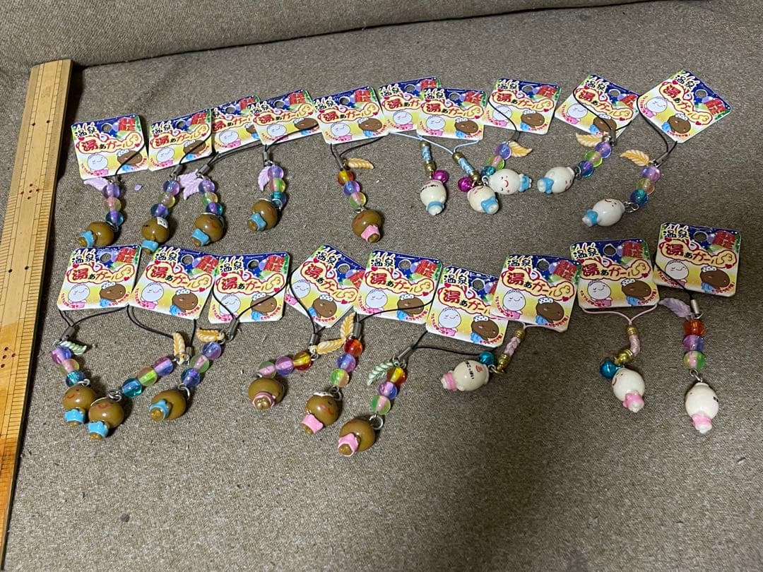 【温泉地】湯ぁガール　湯あガール　湯上がり娘　ストラップ　ご当地