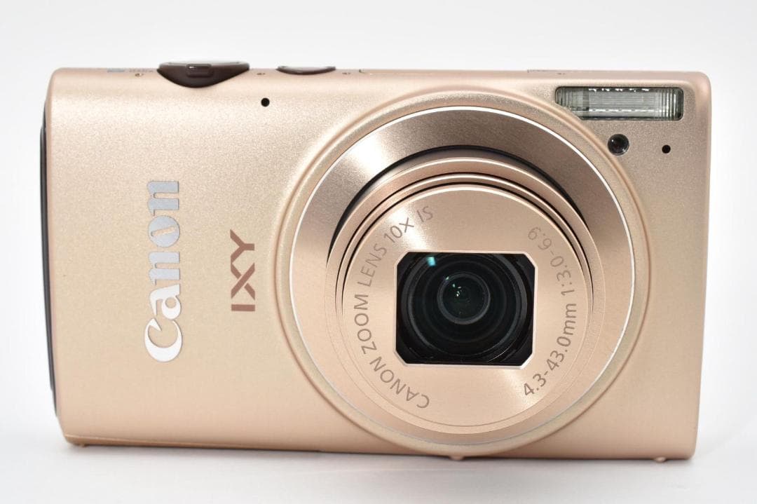 【新品級】キヤノン Canon IXY 620F ゴールド PC2013