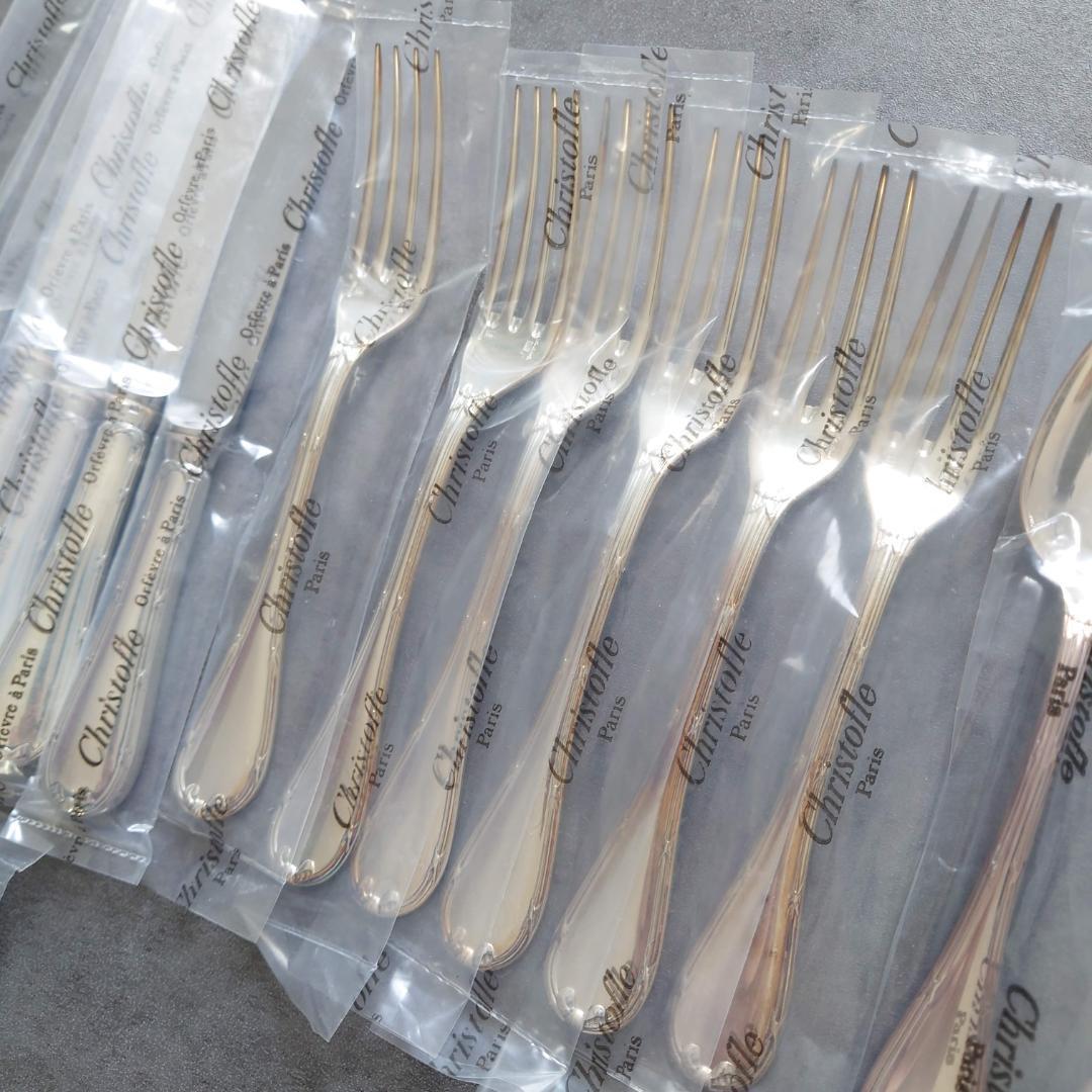 クリストフル リュバン テーブルサイズ デザートサイズ 未開封 36点