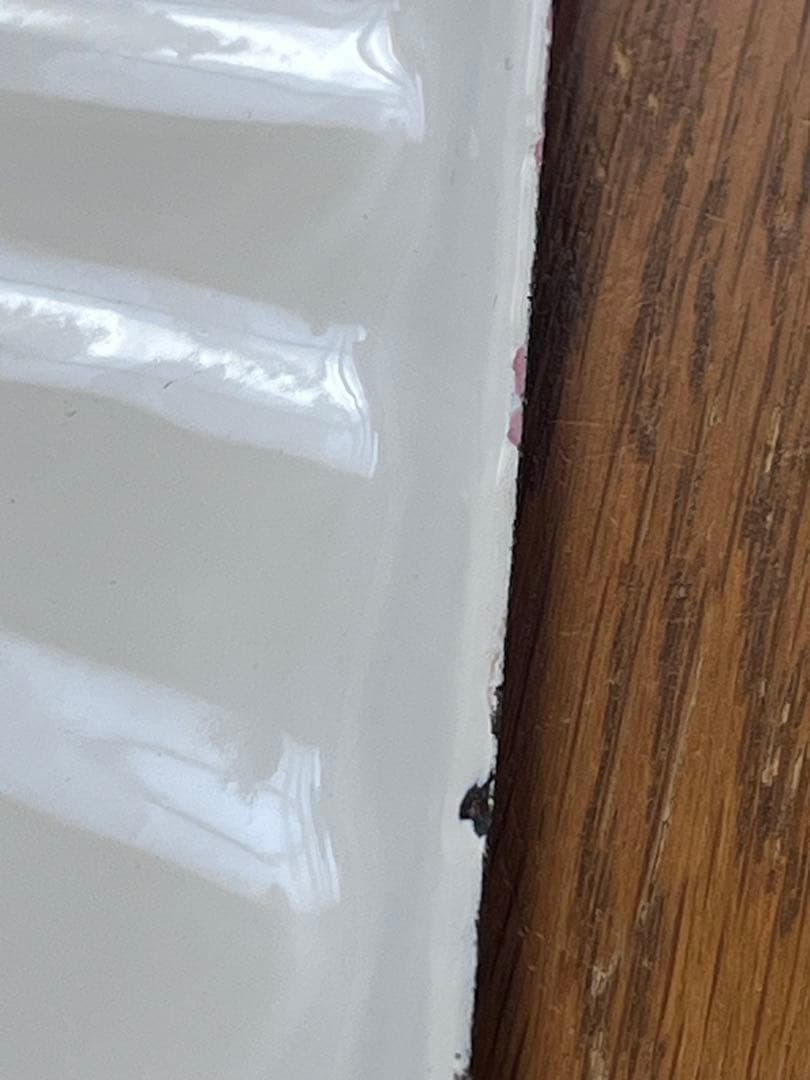 北欧さま専用　【未使用】角形ホーロ製ブレッドケース　ピンク　CAKES