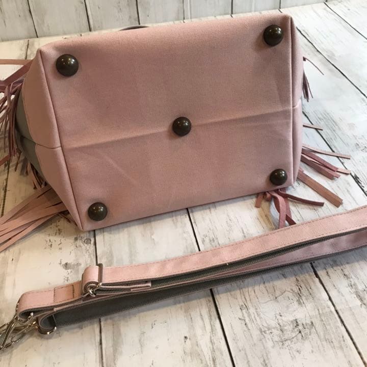 オーダー受付中☆*。 トートバッグ ミニトート フリンジトート