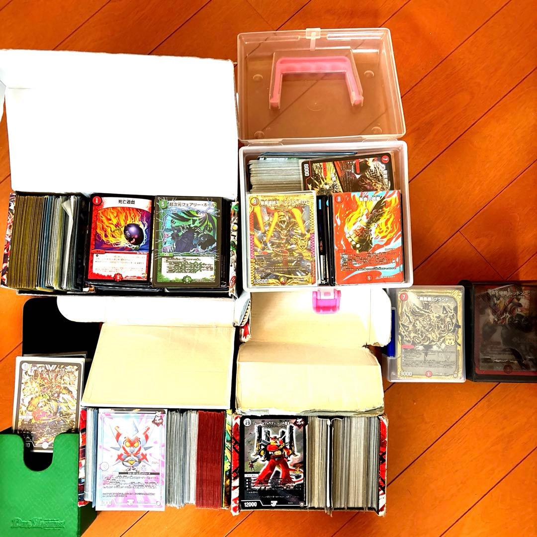 【引退品】デュエルマスターズ6デッキ&ノーマルカード3000枚