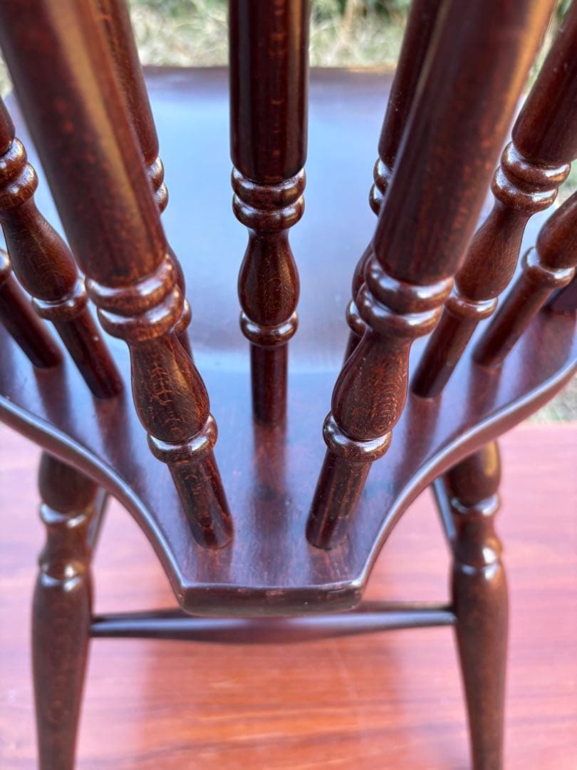 秋田木工　ヴィンテージウィンザーチェア　スピンドルチェア