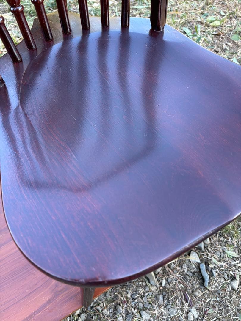 秋田木工　ヴィンテージウィンザーチェア　スピンドルチェア