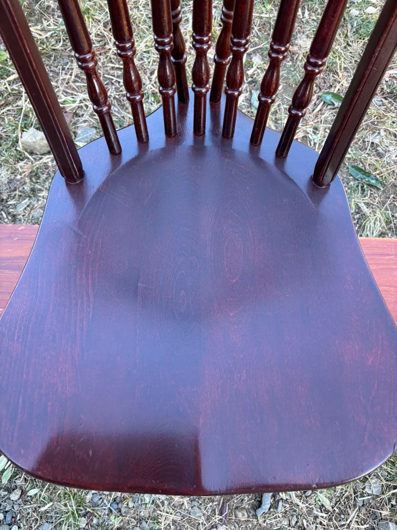 秋田木工　ヴィンテージウィンザーチェア　スピンドルチェア