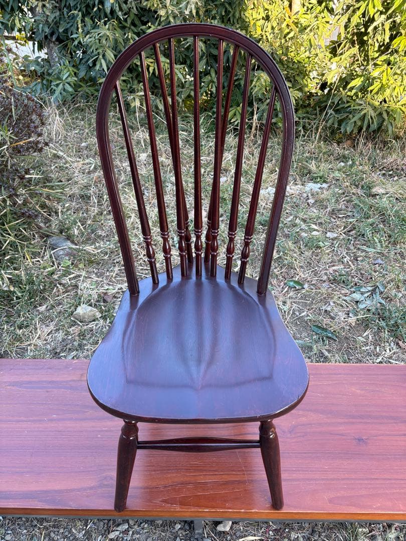 秋田木工　ヴィンテージウィンザーチェア　スピンドルチェア