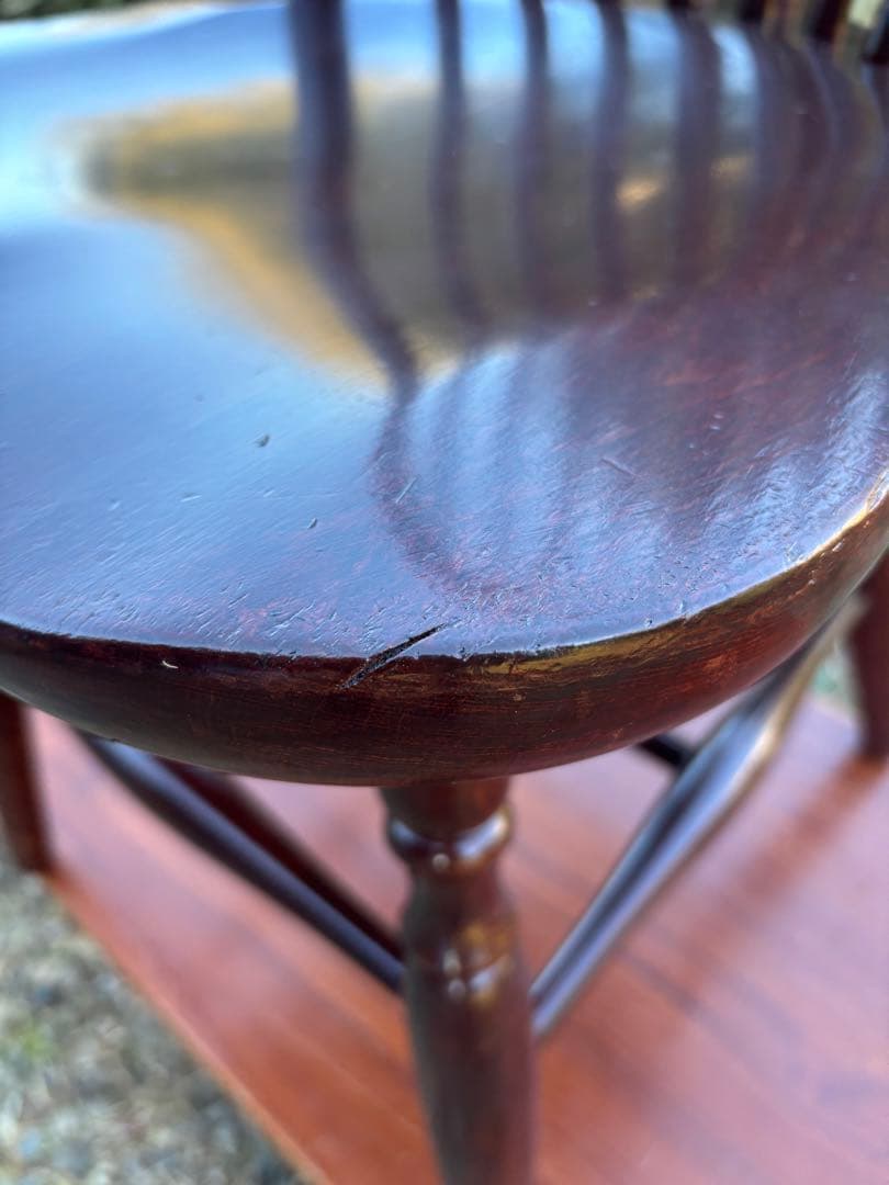 秋田木工　ヴィンテージウィンザーチェア　スピンドルチェア