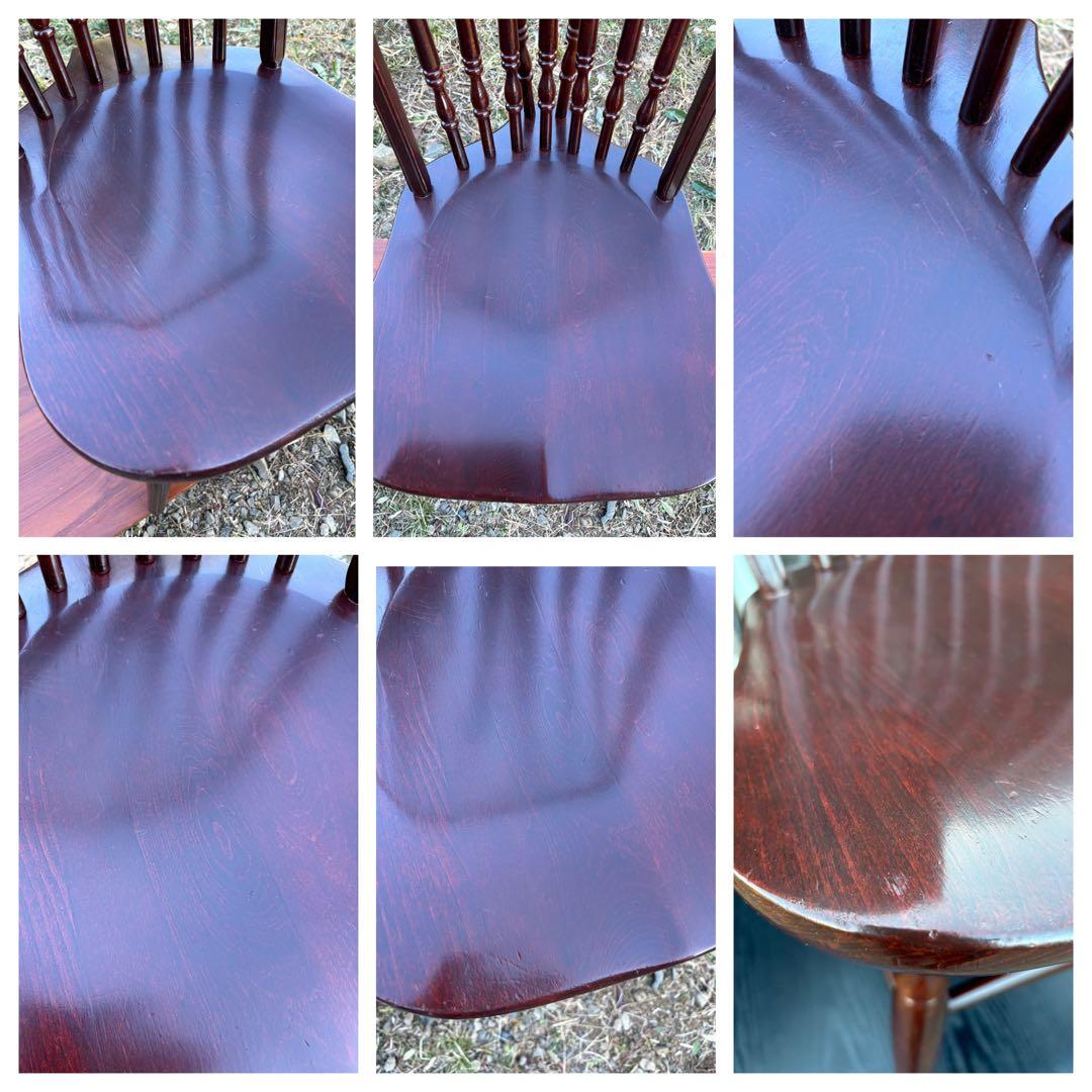 秋田木工　ヴィンテージウィンザーチェア　スピンドルチェア