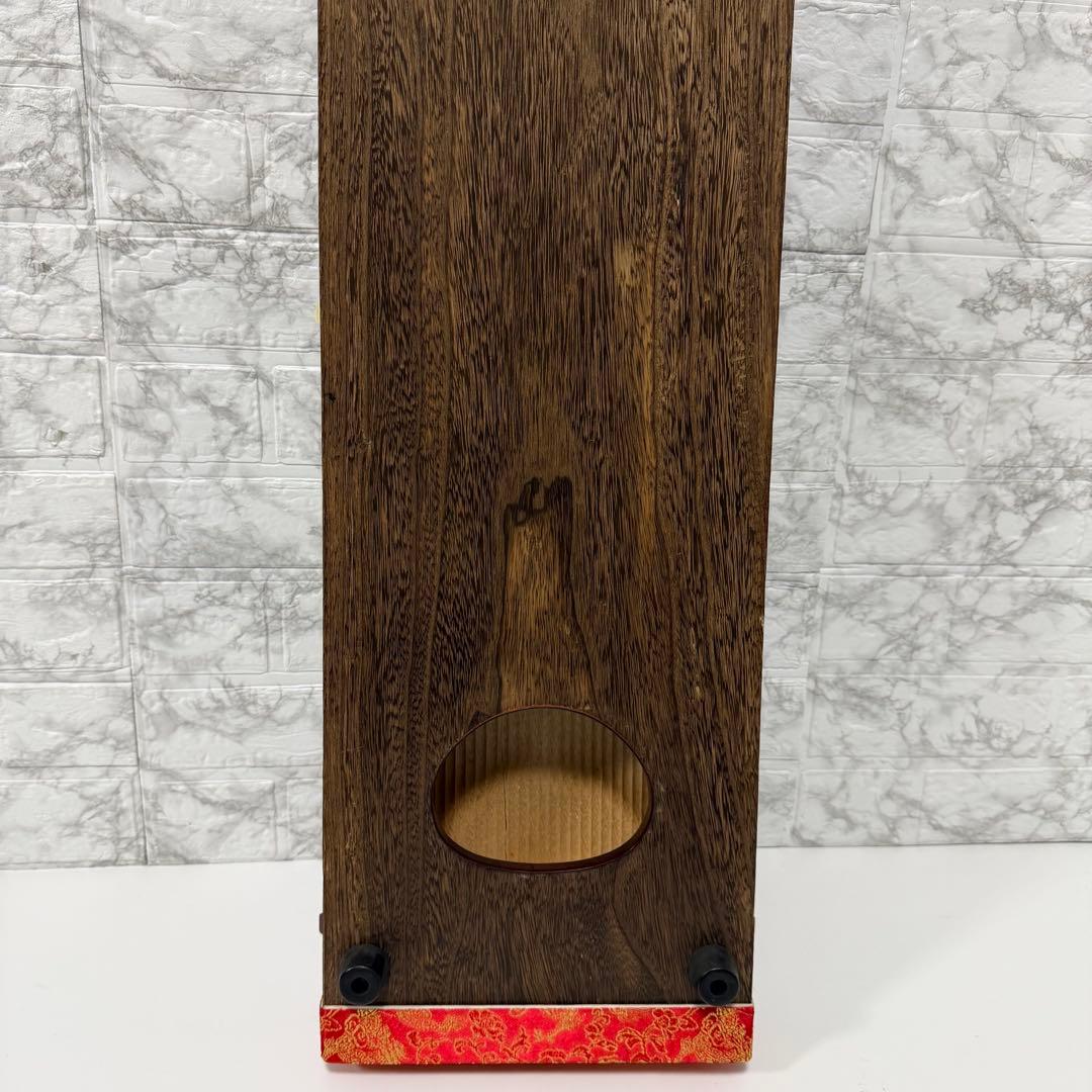②美品　ゼンオン 文化箏 上級 13弦 専用スタンド（立奏台）　短琴　柏葉
