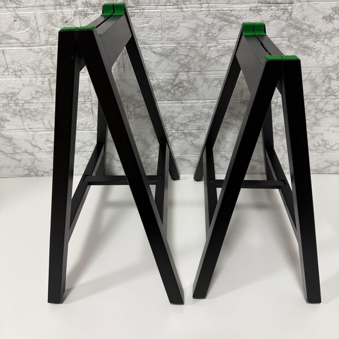 ②美品　ゼンオン 文化箏 上級 13弦 専用スタンド（立奏台）　短琴　柏葉