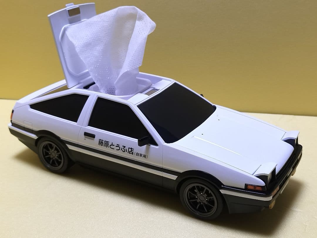 AE86 Initial D DESIGNED WET WIPE CASE ＋α