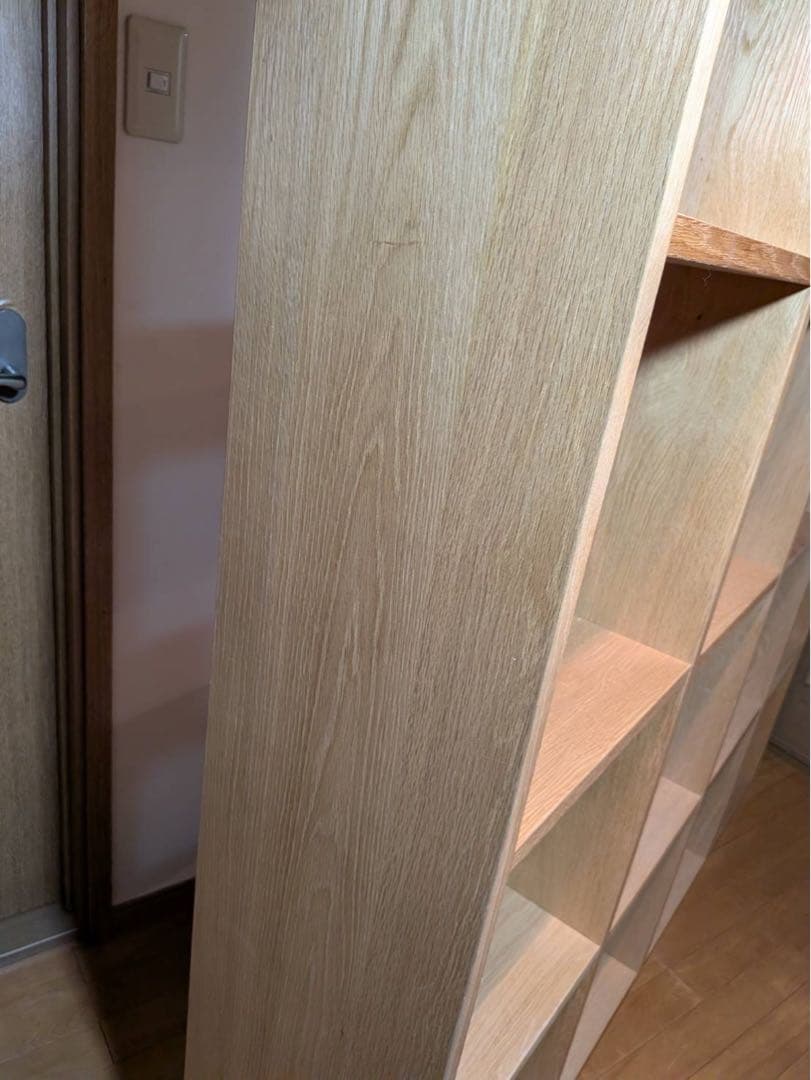 ■送料込■無印 スタッキングシェルフ オーク木製棚 カラーボックス 収納