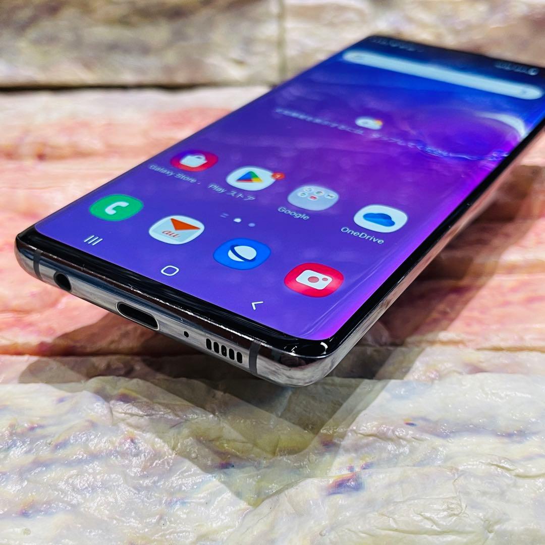SIMフリー Galaxy S10 128GB プリズムブラック 電池良好
