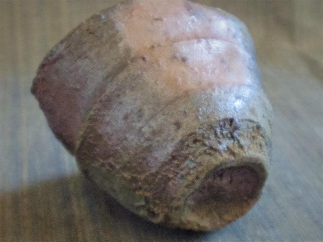 人気作家★川上清美★焼き締め【備前唐津】ぐい吞