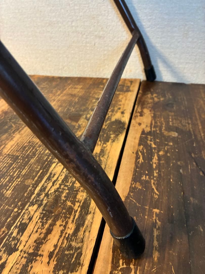 ヴィンテージ　YAMAHA 折り畳み　パイプ椅子　チェア　イス　レトロ　ヤマハ