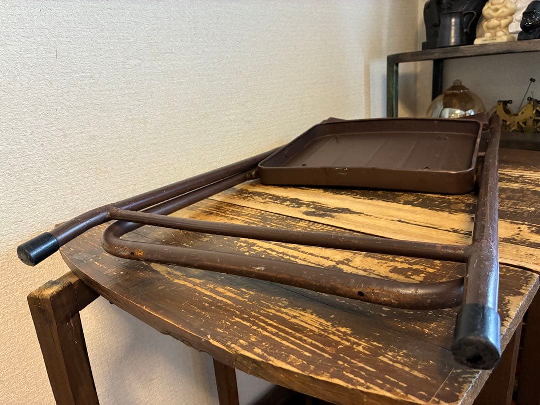 ヴィンテージ　YAMAHA 折り畳み　パイプ椅子　チェア　イス　レトロ　ヤマハ