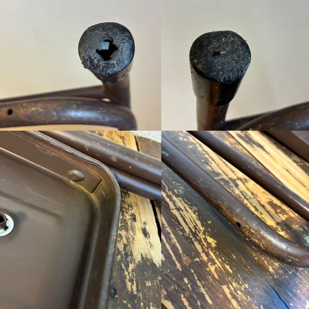 ヴィンテージ　YAMAHA 折り畳み　パイプ椅子　チェア　イス　レトロ　ヤマハ