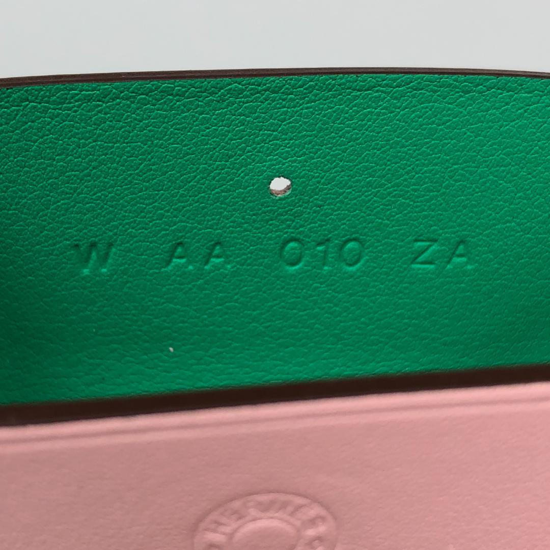 【未使用保管品】1G538 エルメス AirPods Pro ケース ピンク　革