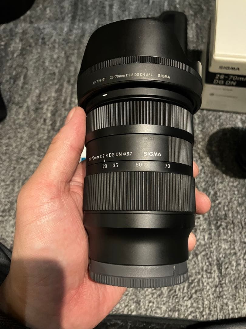 tamron、SIGMA eマウントレンズ2本　レンズフィルター6枚セット
