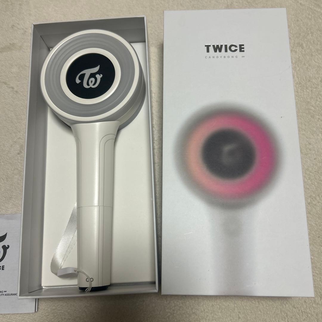 TWICE ペンライト ホワイト ピンク