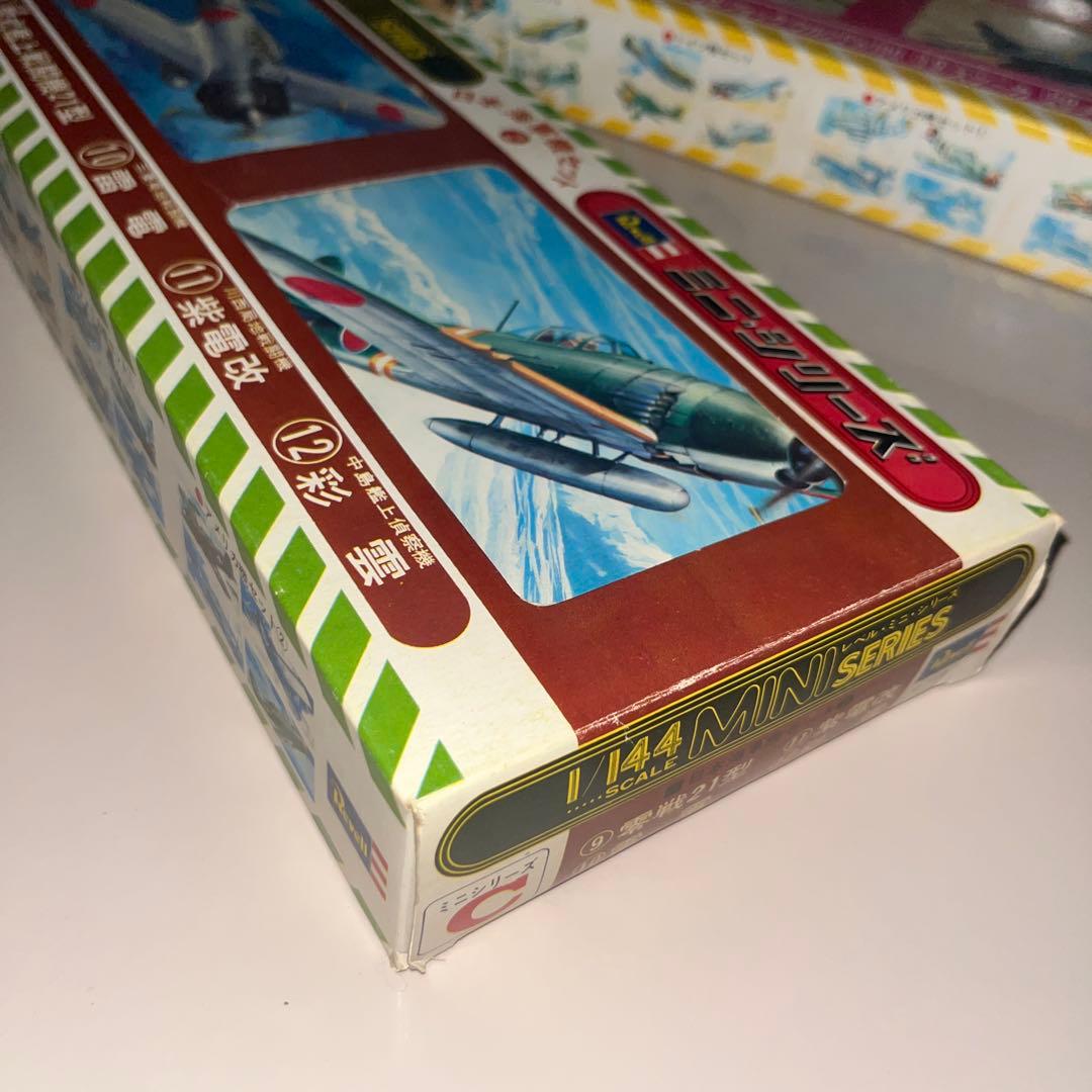 未開封 1/144 旧 レベル ミニシリーズ 日本海軍機機2 プラモデル 零戦