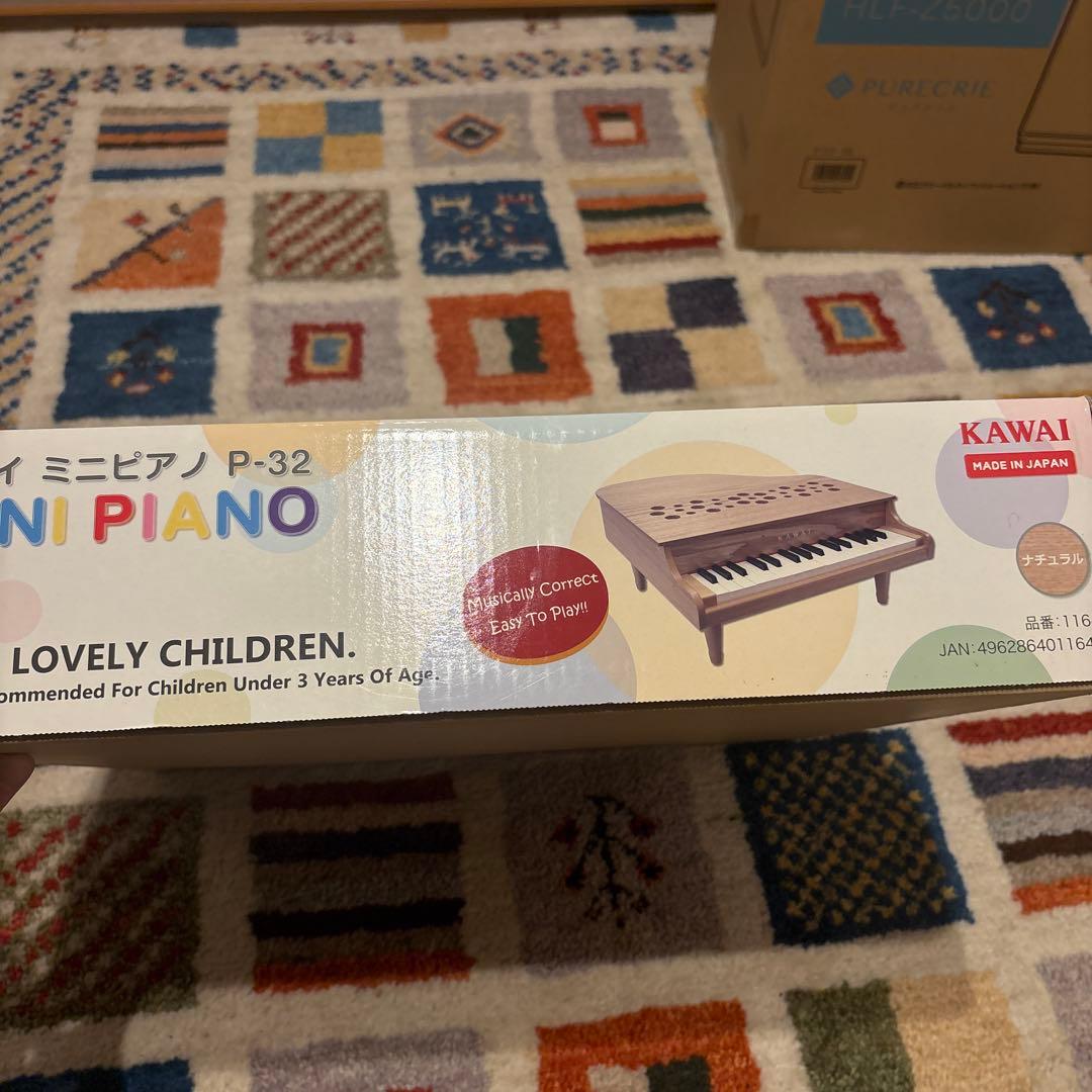 KAWAI MINI PIANO カワイ　ミニ　ピアノ　P-32 ナチュラル