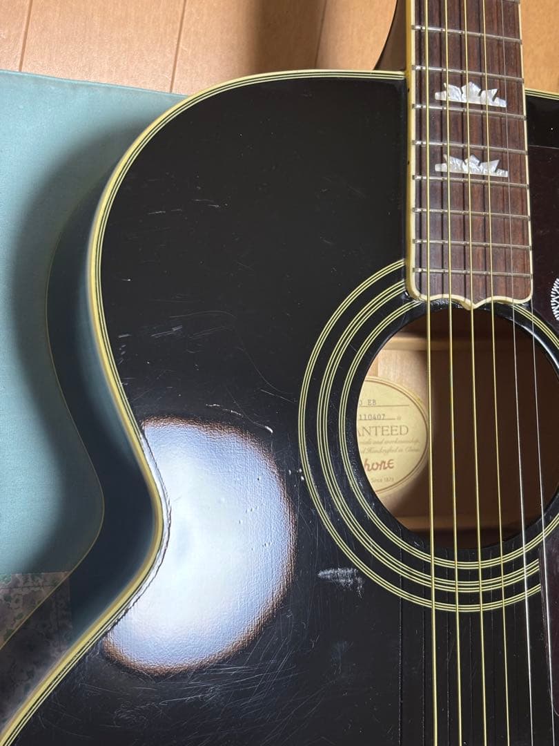 訳アリ❗️EpiphoneエピフォンEJ200 EB 調整済‼️