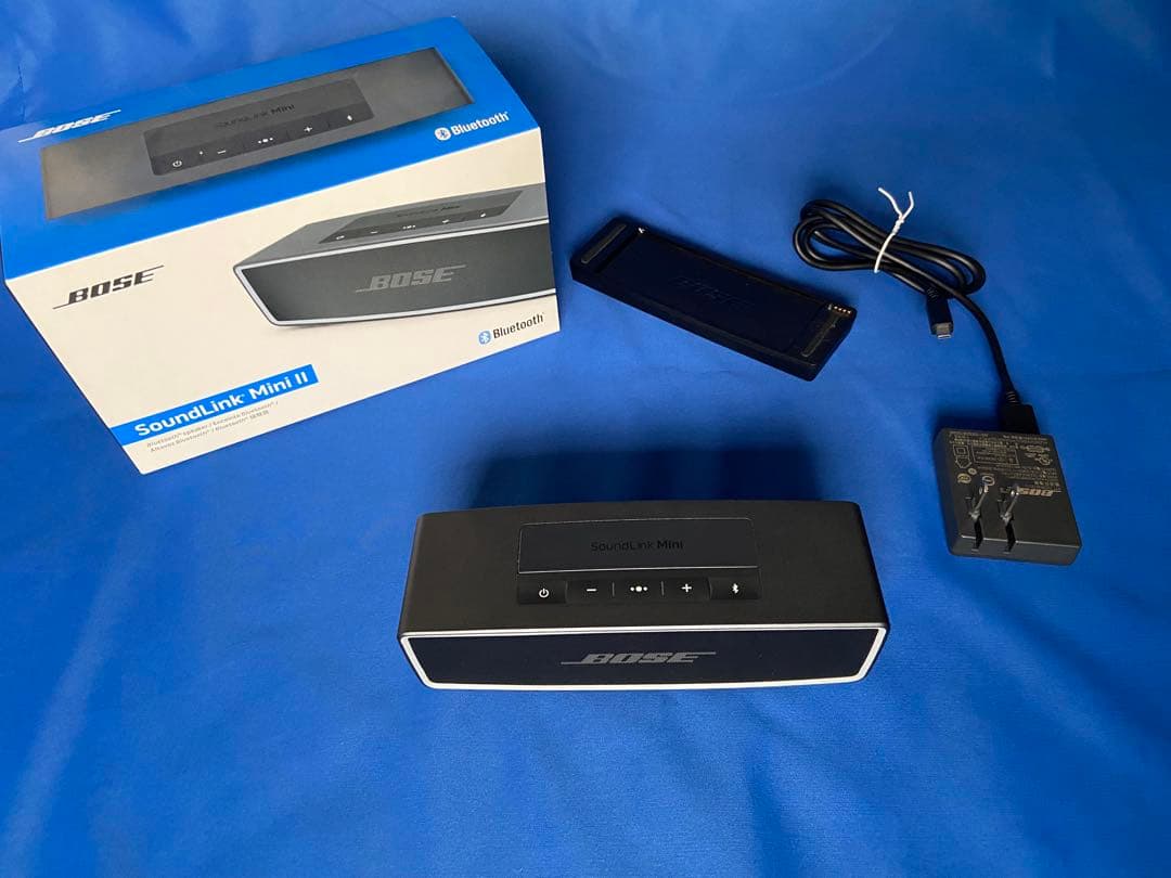 ジャンクBose SoundLink Mini II ワイヤレススピーカー元箱付