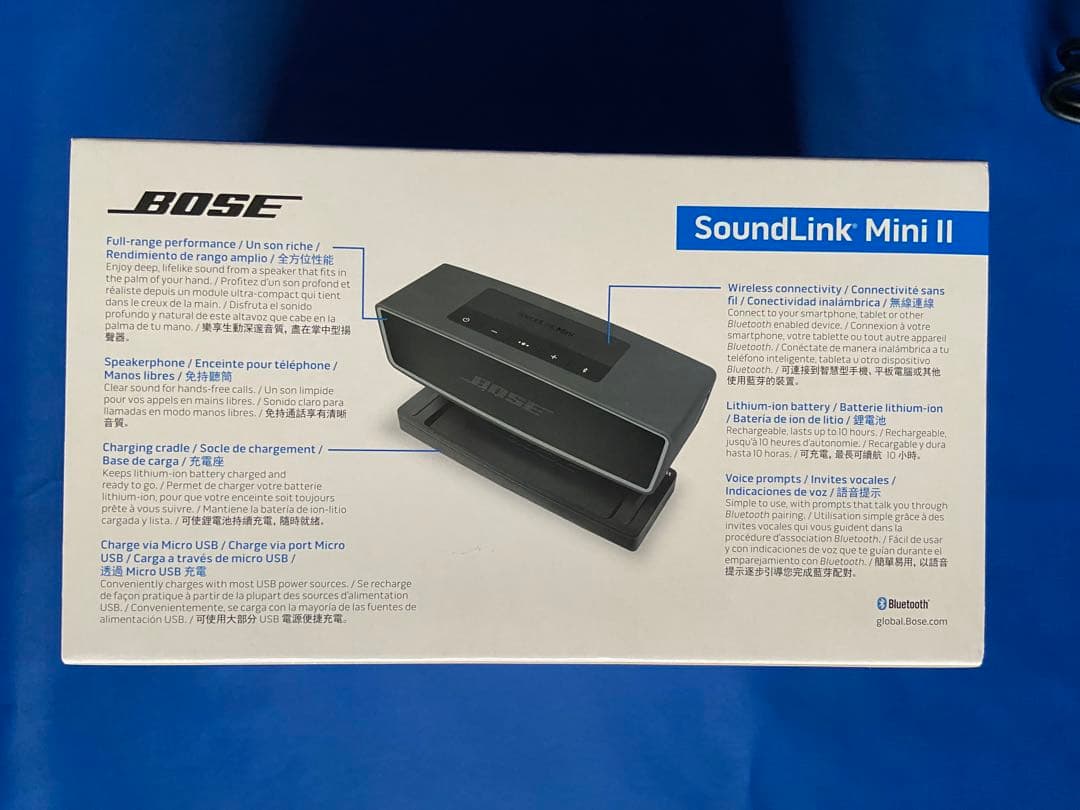 ジャンクBose SoundLink Mini II ワイヤレススピーカー元箱付