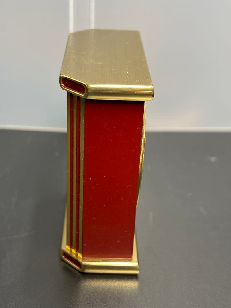 ヴィンテージ Swiza スウィザ 置時計 ゴールド スイス製 アンティーク