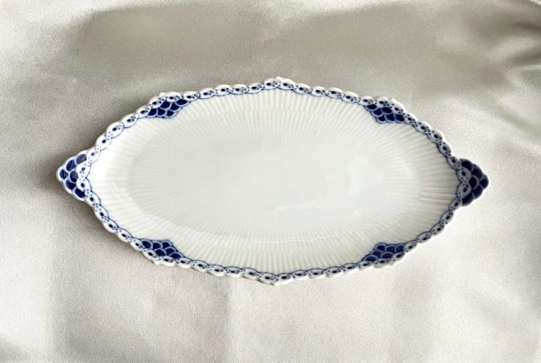 【未使用】デンマーク製★ロイヤルコペンハーゲン　プリンセス　ピックルディッシュ