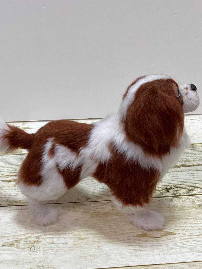 羊毛フェルト　キャバリア　犬
