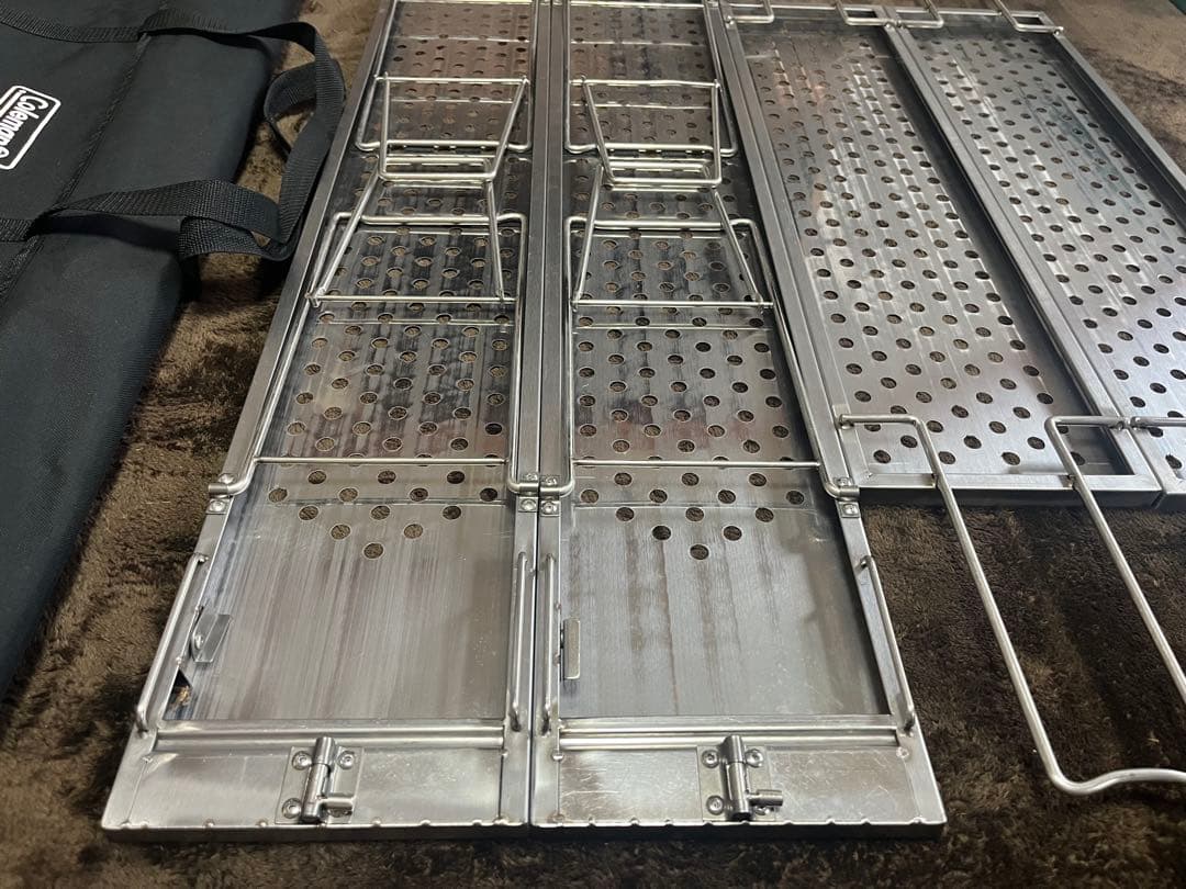 【2点セット】 Coleman ファイアープレイステーブル+ファイアースパイダー