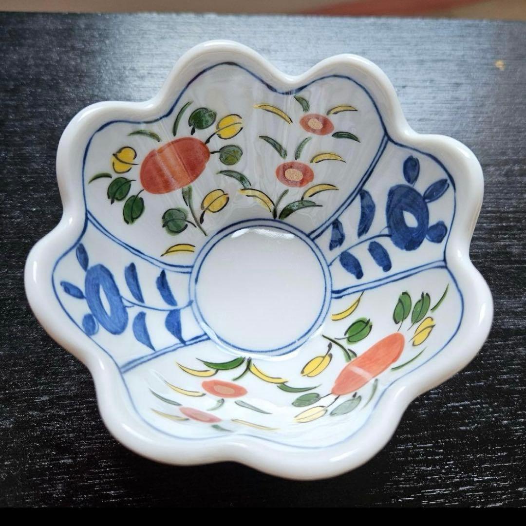 【新品木箱入】たち吉　小鉢28個　彩絵変り　八客末広小付揃　清秀