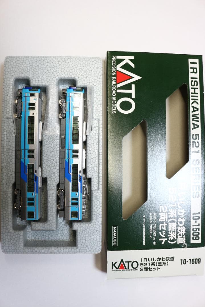 KATO 10-1509 IRいしかわ鉄道521系 藍系