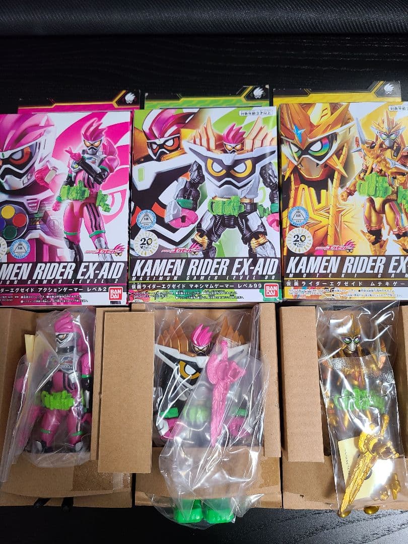 RKF 仮面ライダーエグゼイド 5種