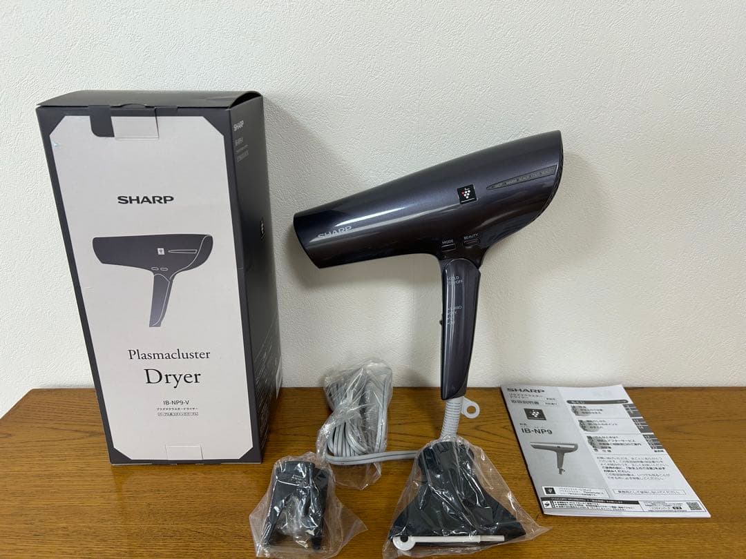 SHARP プラズマクラスター ドライヤー IB-NP9