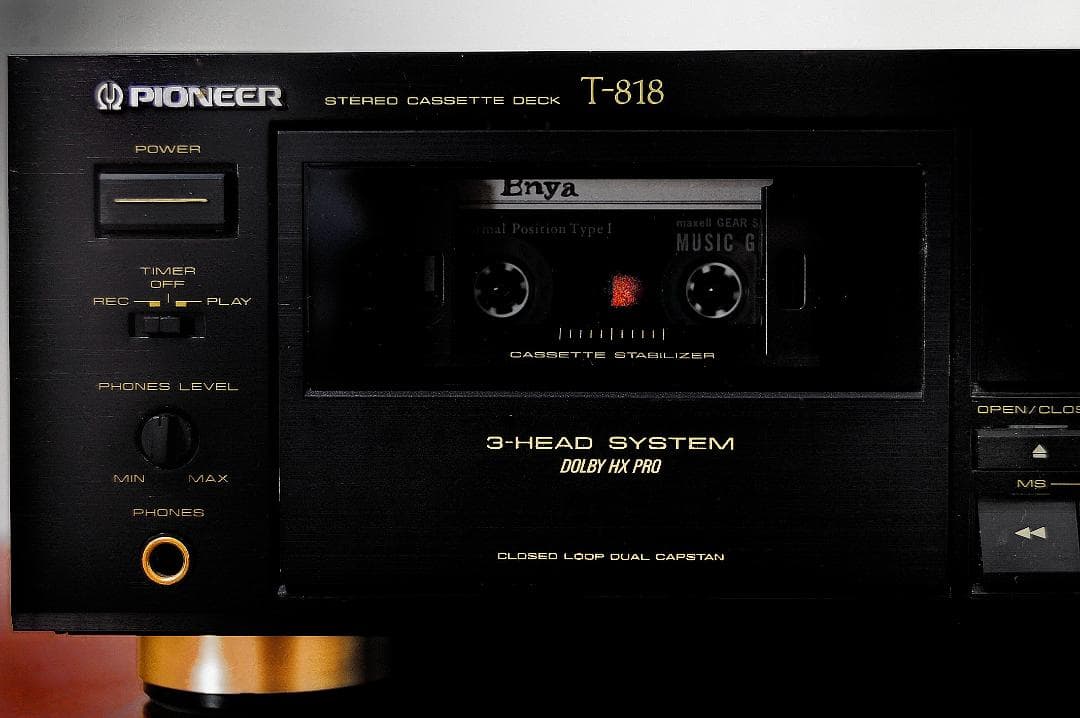 ★上級機・PIONEER T-818 CASSETTE TAPE DECK ♪