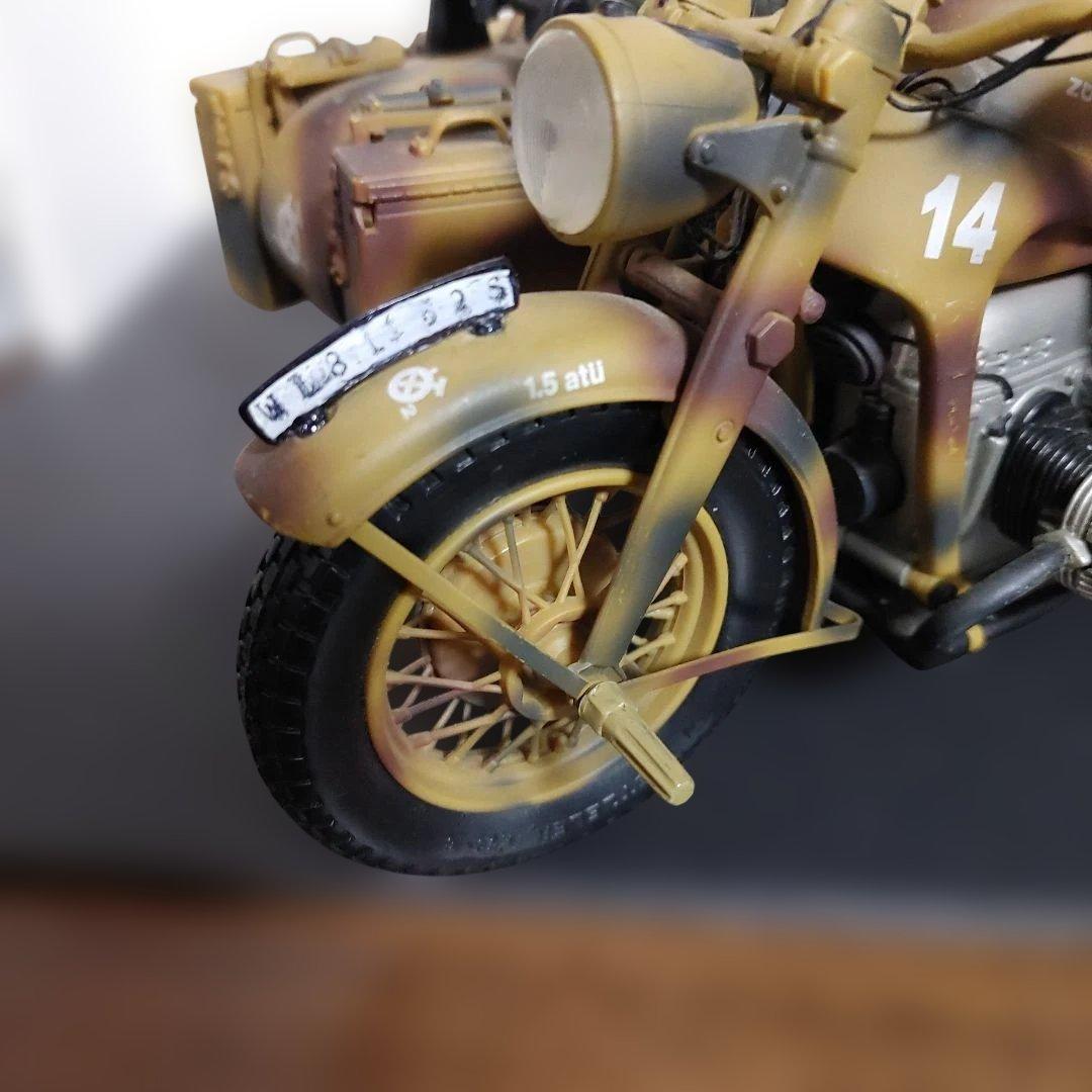 ツェンダップKS750 シュコー X タミヤ　1／10 フィギュア