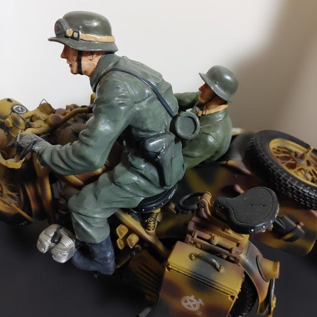 ツェンダップKS750 シュコー X タミヤ　1／10 フィギュア