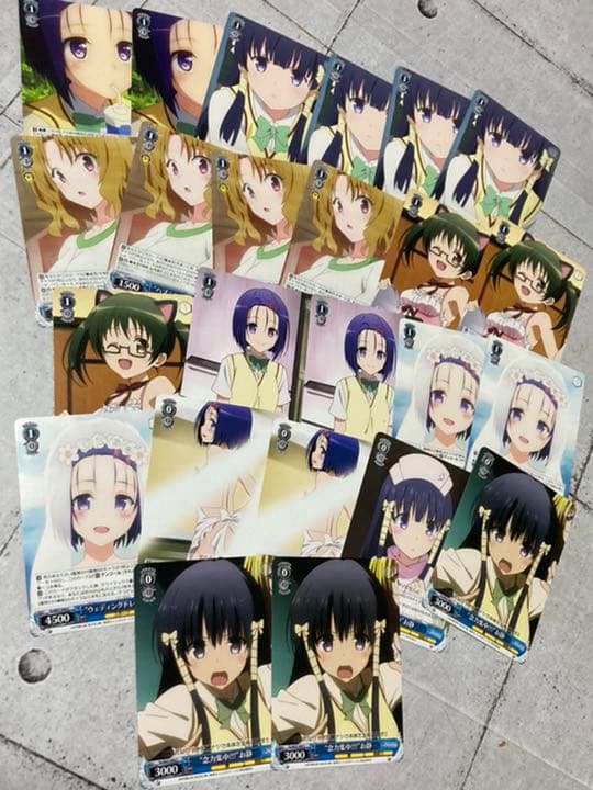 ヴァイスシュヴァルツ　ToLOVEる　デッキパーツ　青