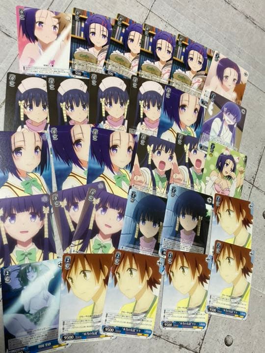 ヴァイスシュヴァルツ　ToLOVEる　デッキパーツ　青